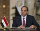 Egypt’s President Abdel Fattah al-Sisi speaks during a news conference after the talks with Russia’s President Vladimir Putin in Cairo